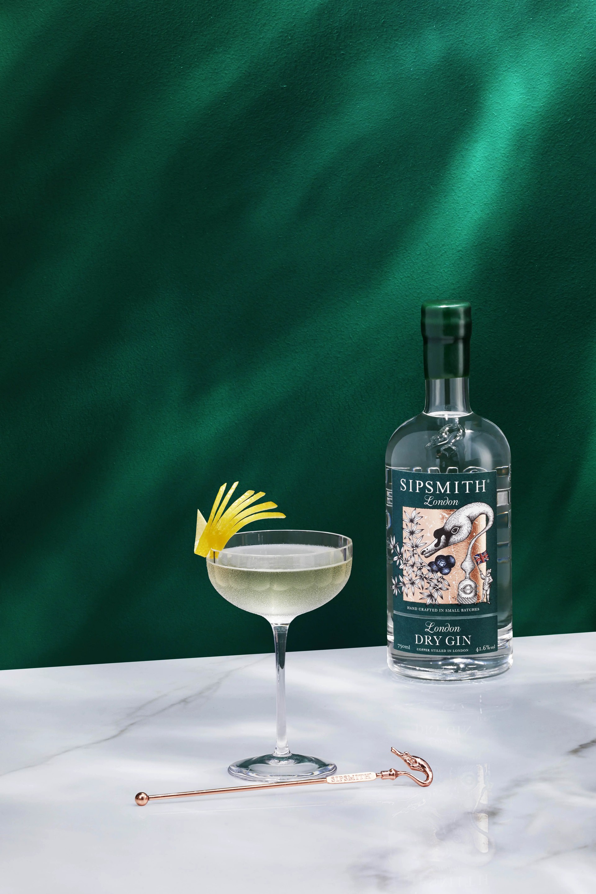 Sipsmith gin martini