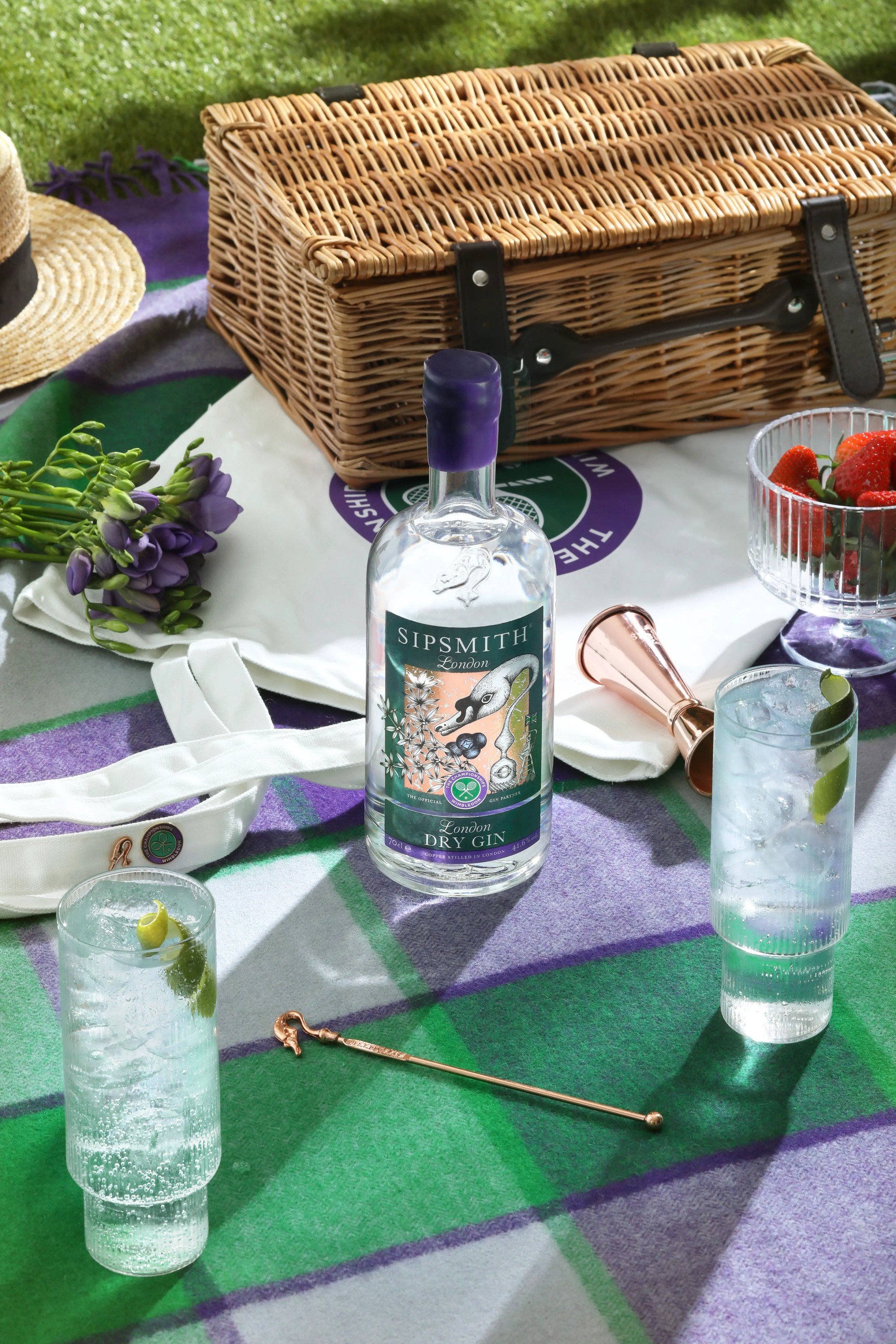 Sipsmith gin at Murray Mount